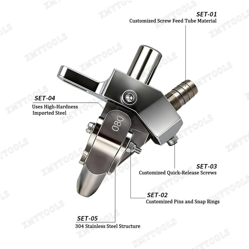 Handheld Screw Feedning Machine Accessory - With Magnetic Clamp