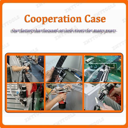 2.4-5.0mm Aluminium Rivet Gun Blind Rivet Tool Automatic Feeding Riveting Machine