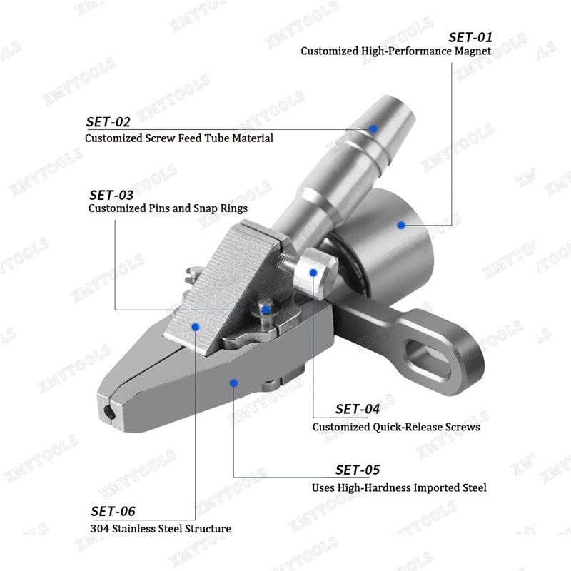 Handheld Screw Feedning Machine Accessory - With Magnetic Clamp