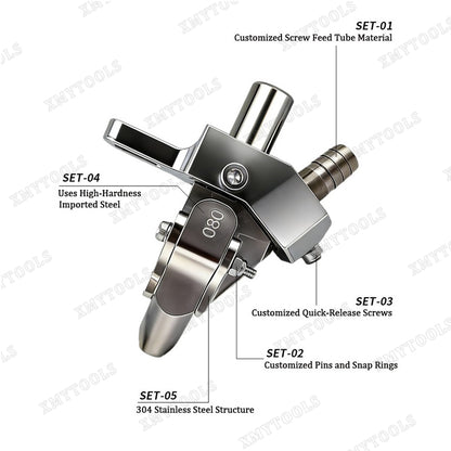 Handheld Screw Feedning Machine Accessory - With Magnetic Clamp